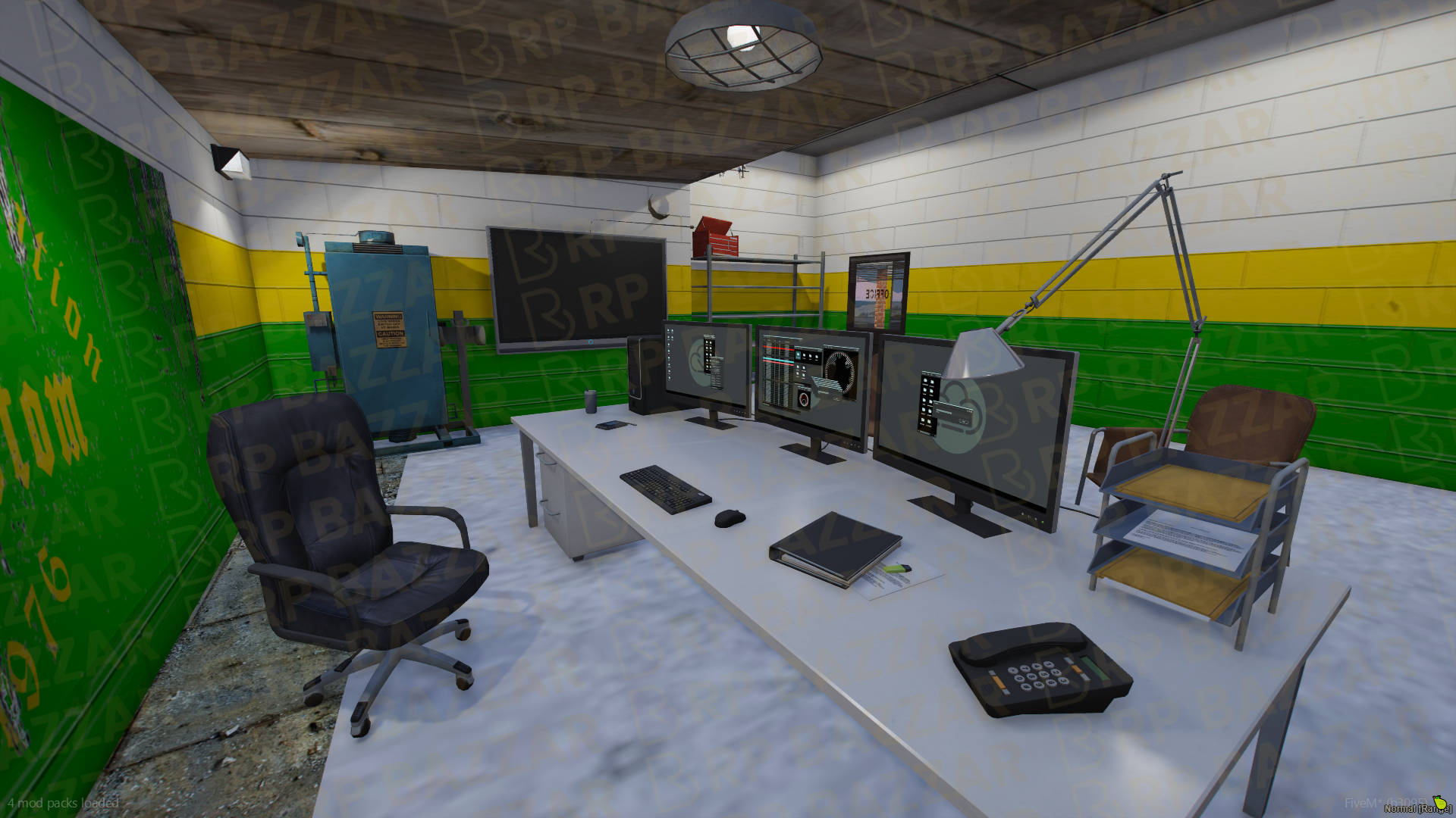 Modern Repair Station FiveM MLO — GTA RP Interior — ESX QB QBOX — RPBazzar