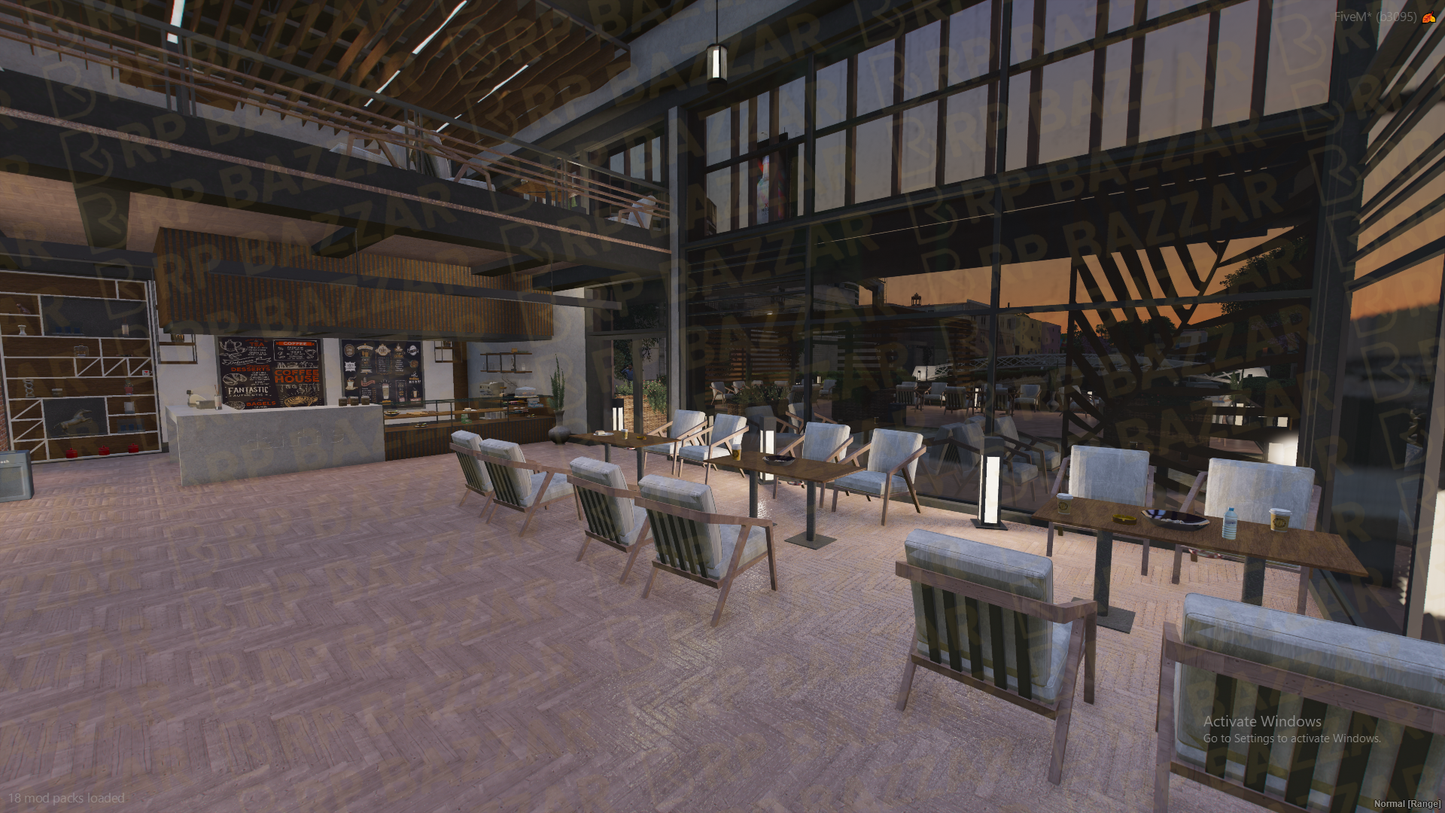 Classic Cantina FiveM MLO — GTA RP Interior — ESX QB QBOX — RPBazzar