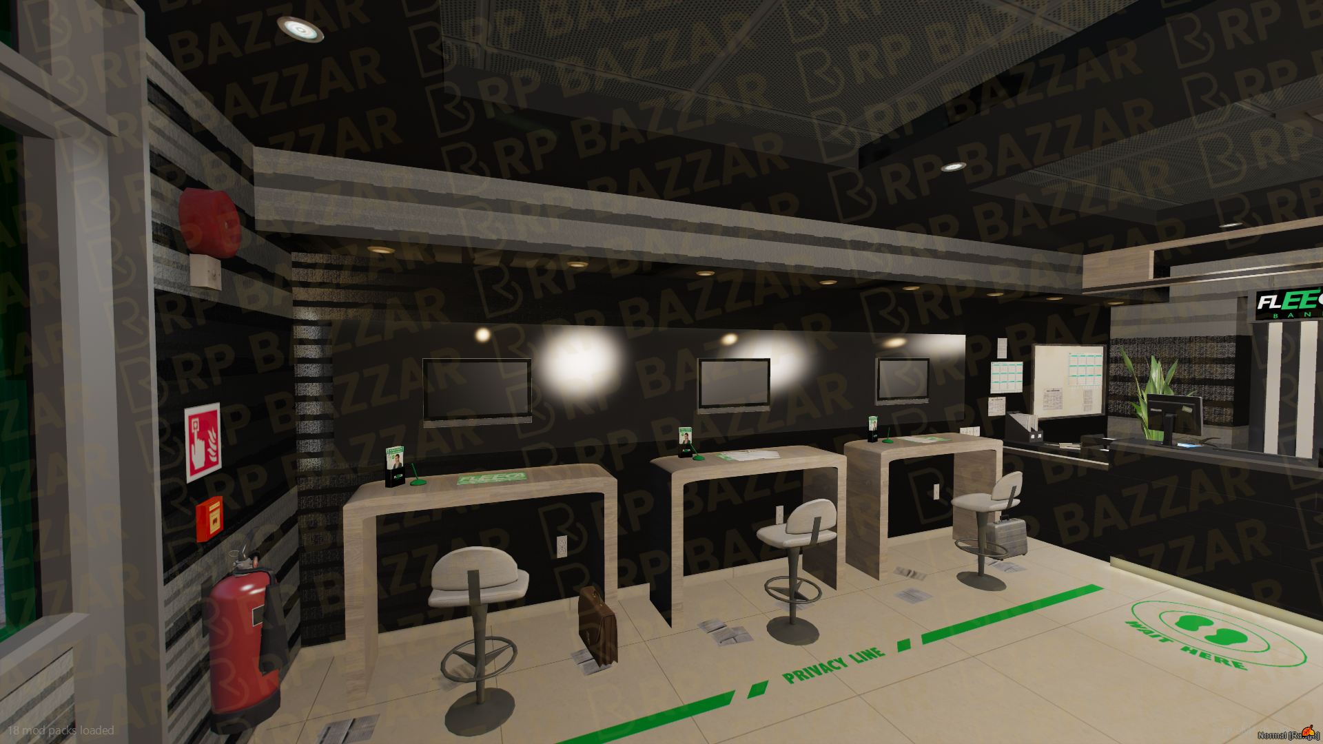 Federal Bank FiveM MLO — GTA RP Interior — ESX QB QBOX — RPBazzar