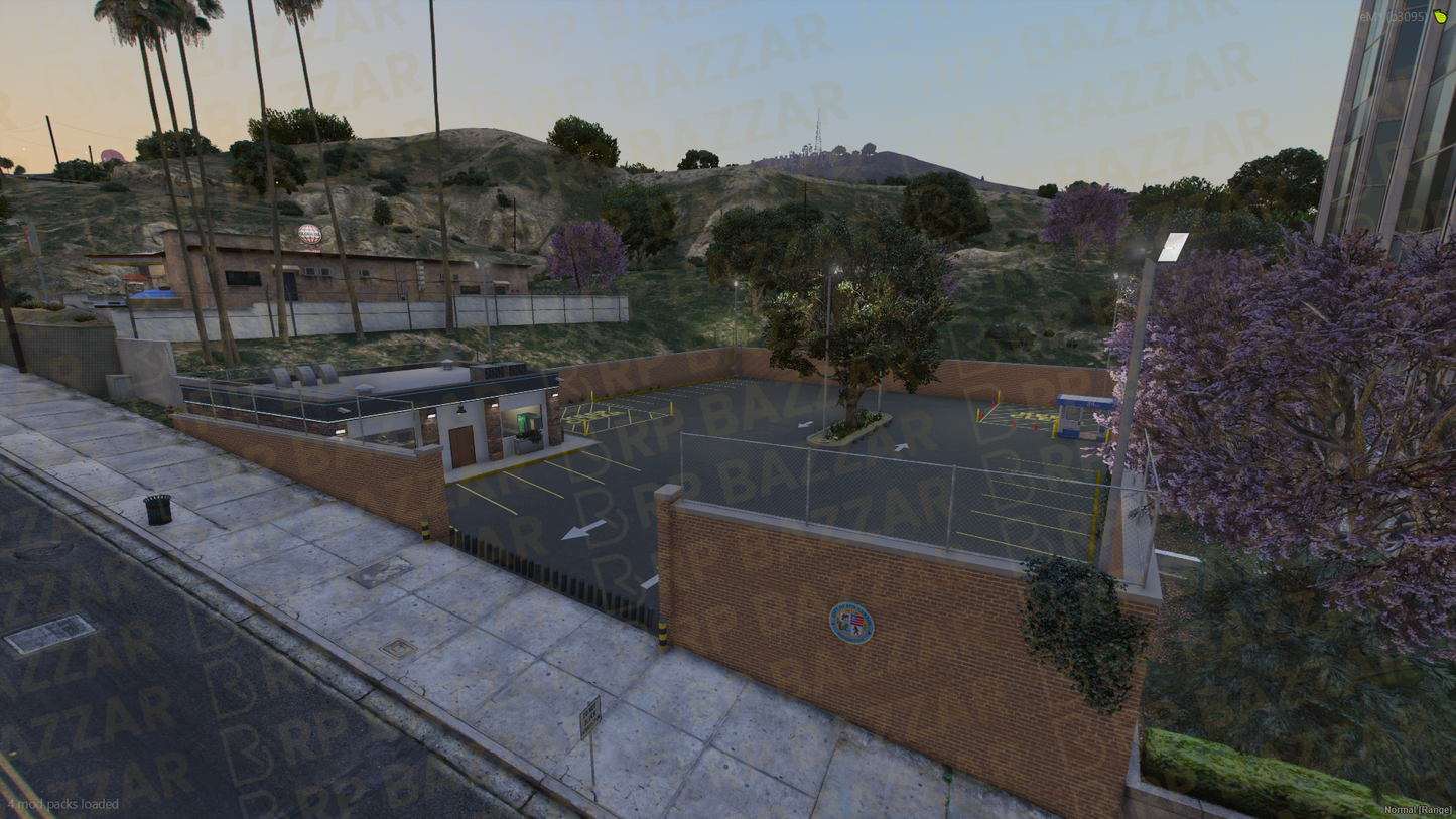 District Police Station FiveM MLO — GTA RP Interior — ESX QB QBOX — RPBazzar