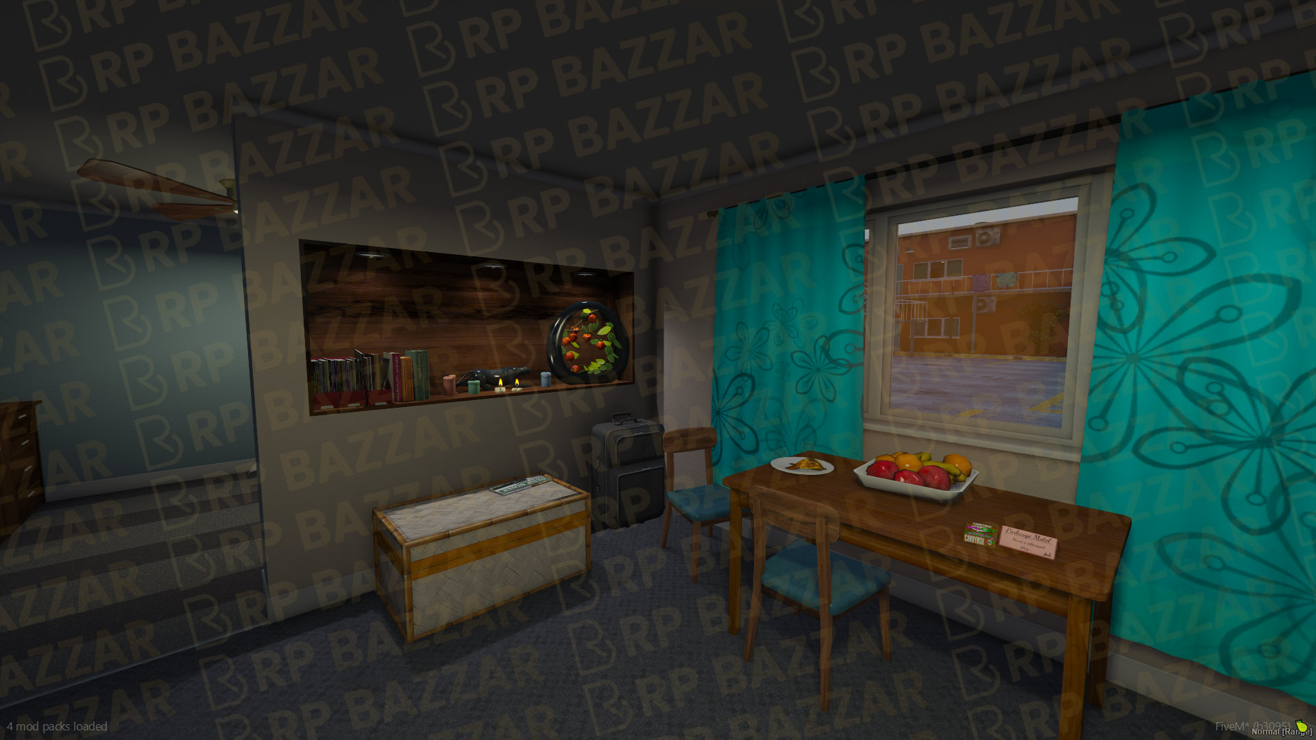 Neon Motel FiveM MLO — GTA RP Interior — ESX QB QBOX — RPBazzar