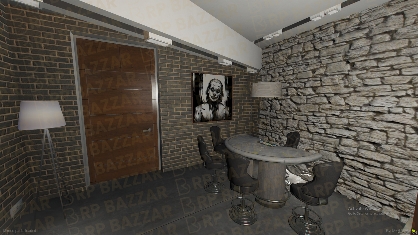 Immersive House FiveM MLO — GTA RP Interior — ESX QB QBOX — RPBazzar