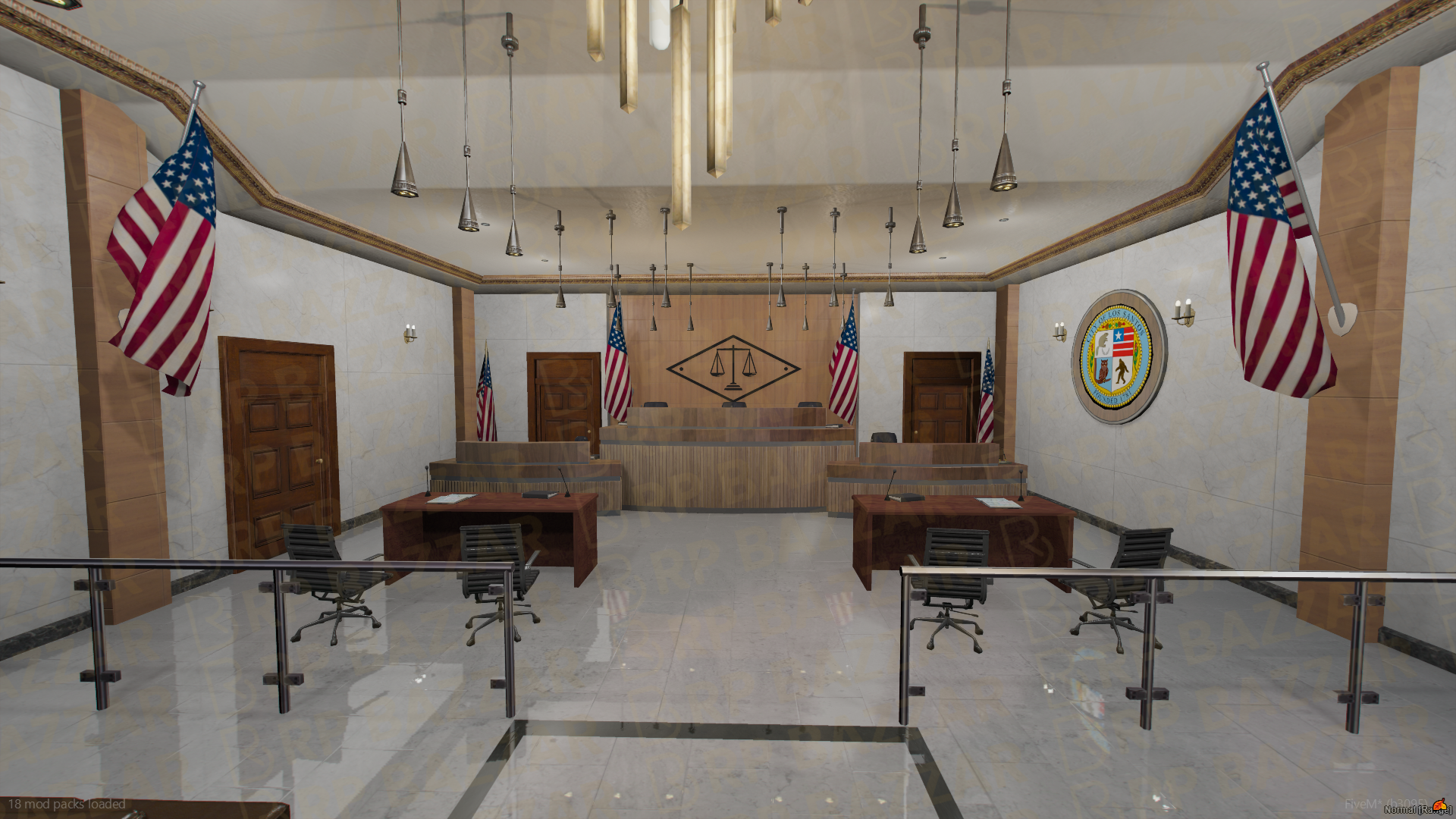 015.Cityhall FiveM MLO — rpbazzar