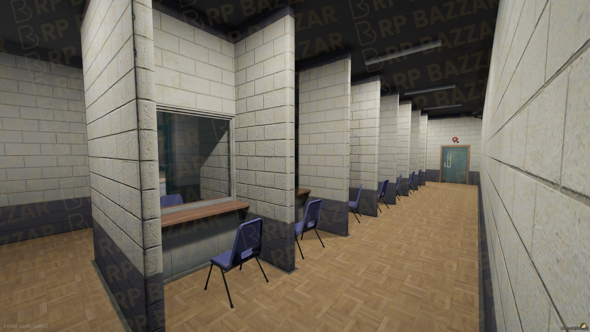 Central Prison FiveM MLO — GTA RP Interior — ESX QB QBOX — RPBazzar