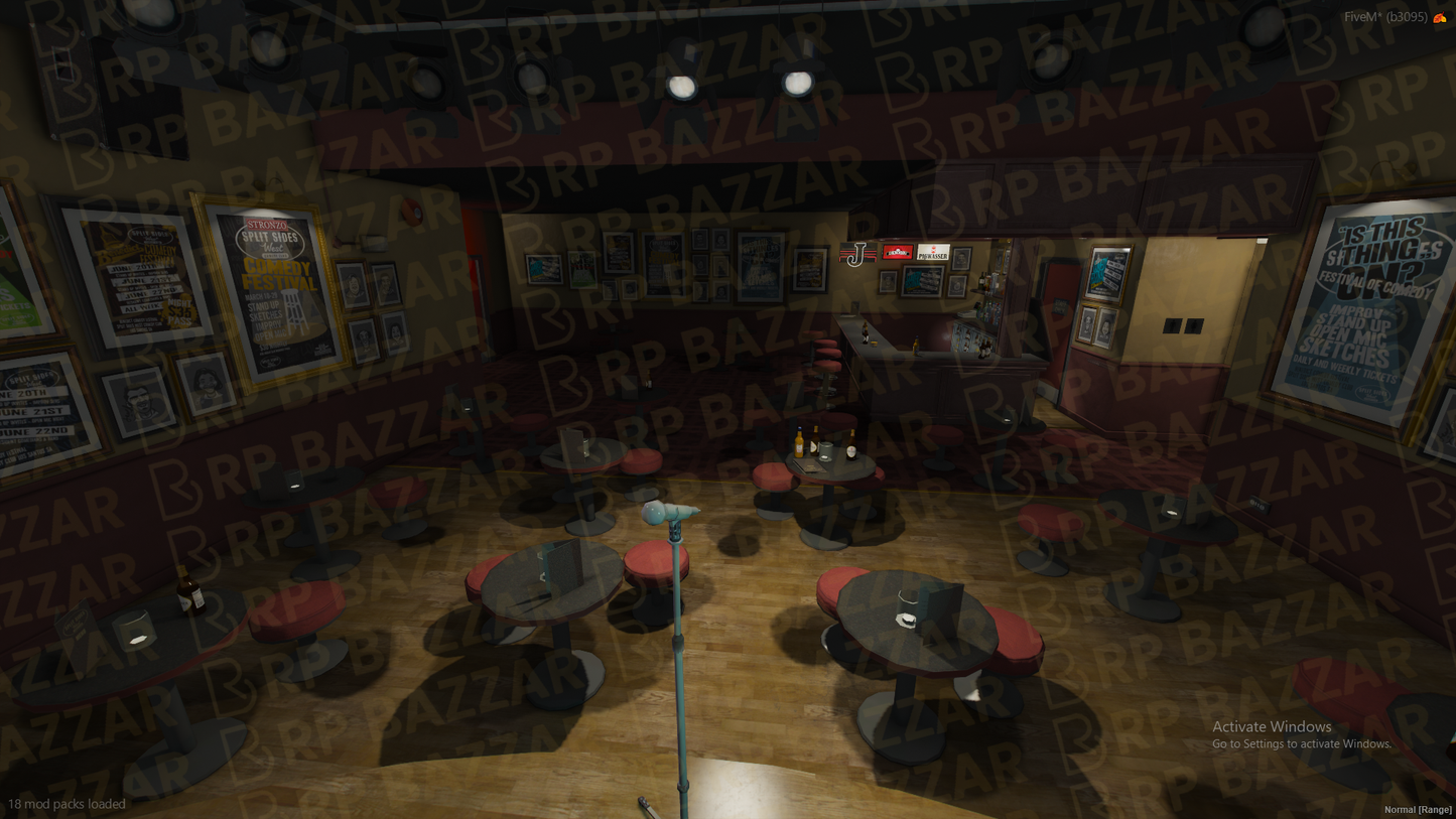 Downtown Bar FiveM MLO — GTA RP Interior — ESX QB QBOX — RPBazzar