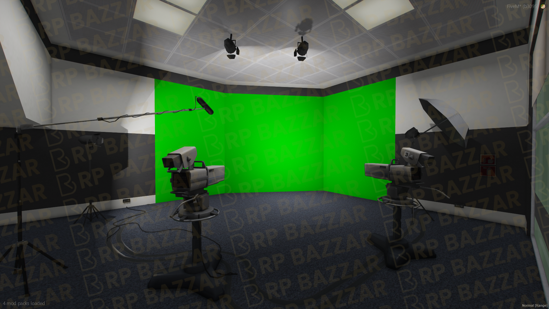 Downtown Weazel News FiveM MLO — GTA RP Interior — ESX QB QBOX — RPBazzar