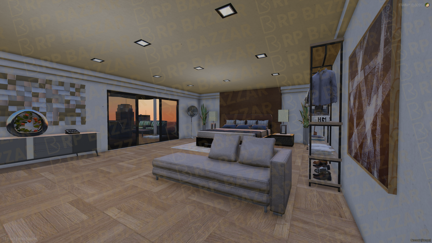Grand Penthouse FiveM MLO — GTA RP Interior — ESX QB QBOX — RPBazzar