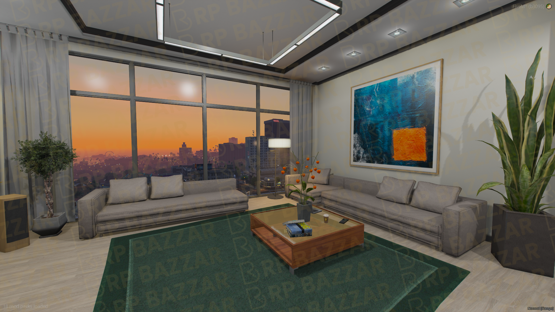 Stylish Apartment FiveM MLO — GTA RP Interior — ESX QB QBOX — RPBazzar