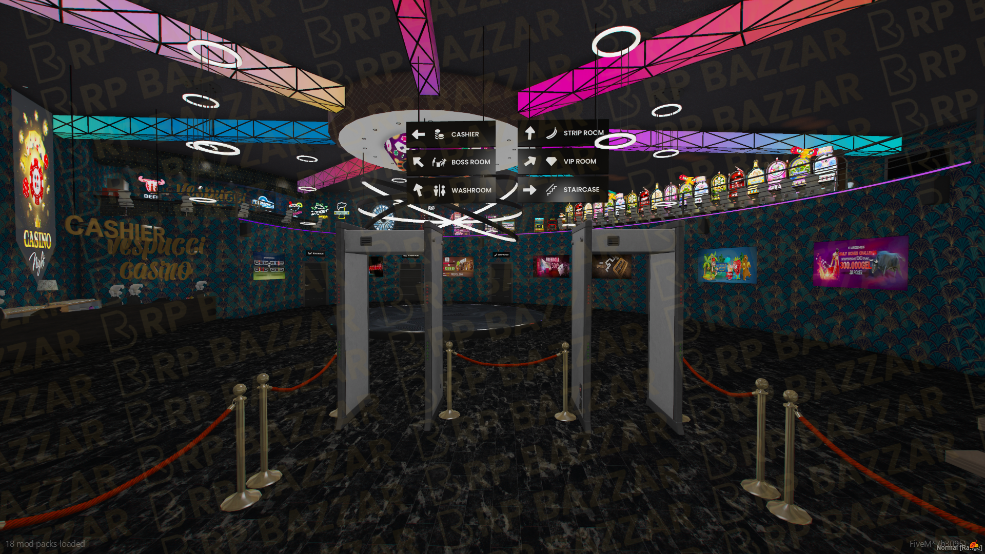 Golden Casino FiveM MLO — GTA RP Interior — ESX QB QBOX — RPBazzar