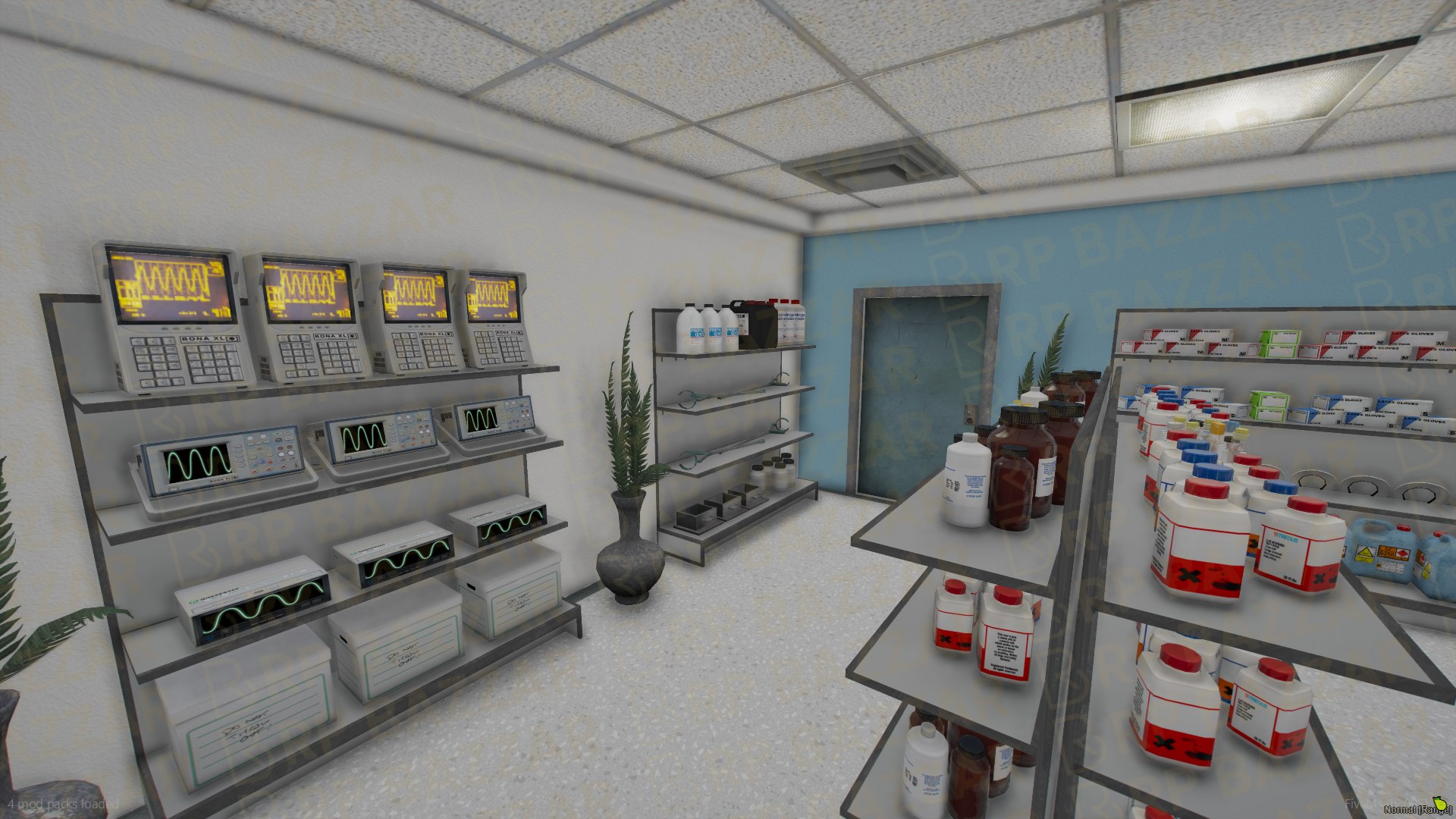 Clean Pharmacy FiveM MLO — GTA RP Interior — ESX QB QBOX — RPBazzar