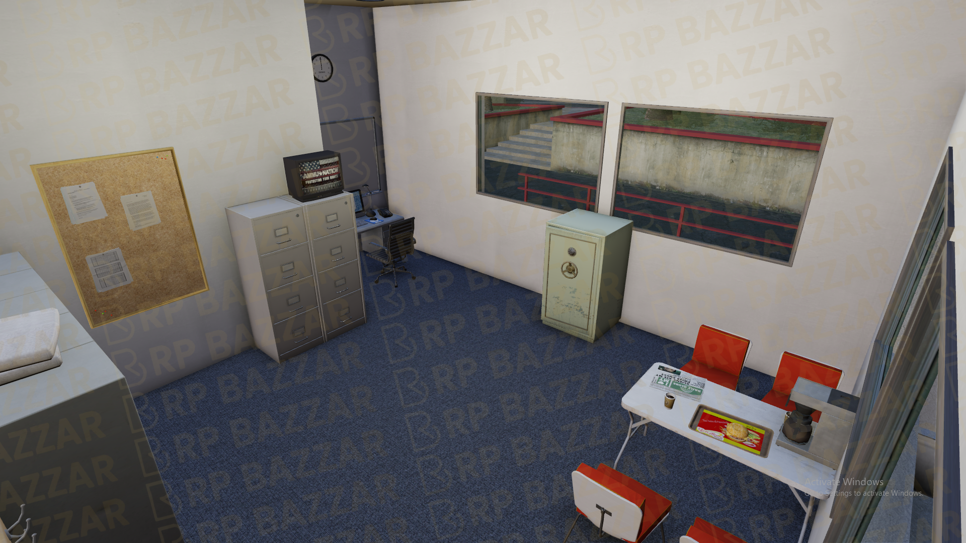 Neon Burger Joint FiveM MLO — GTA RP Interior — ESX QB QBOX — RPBazzar