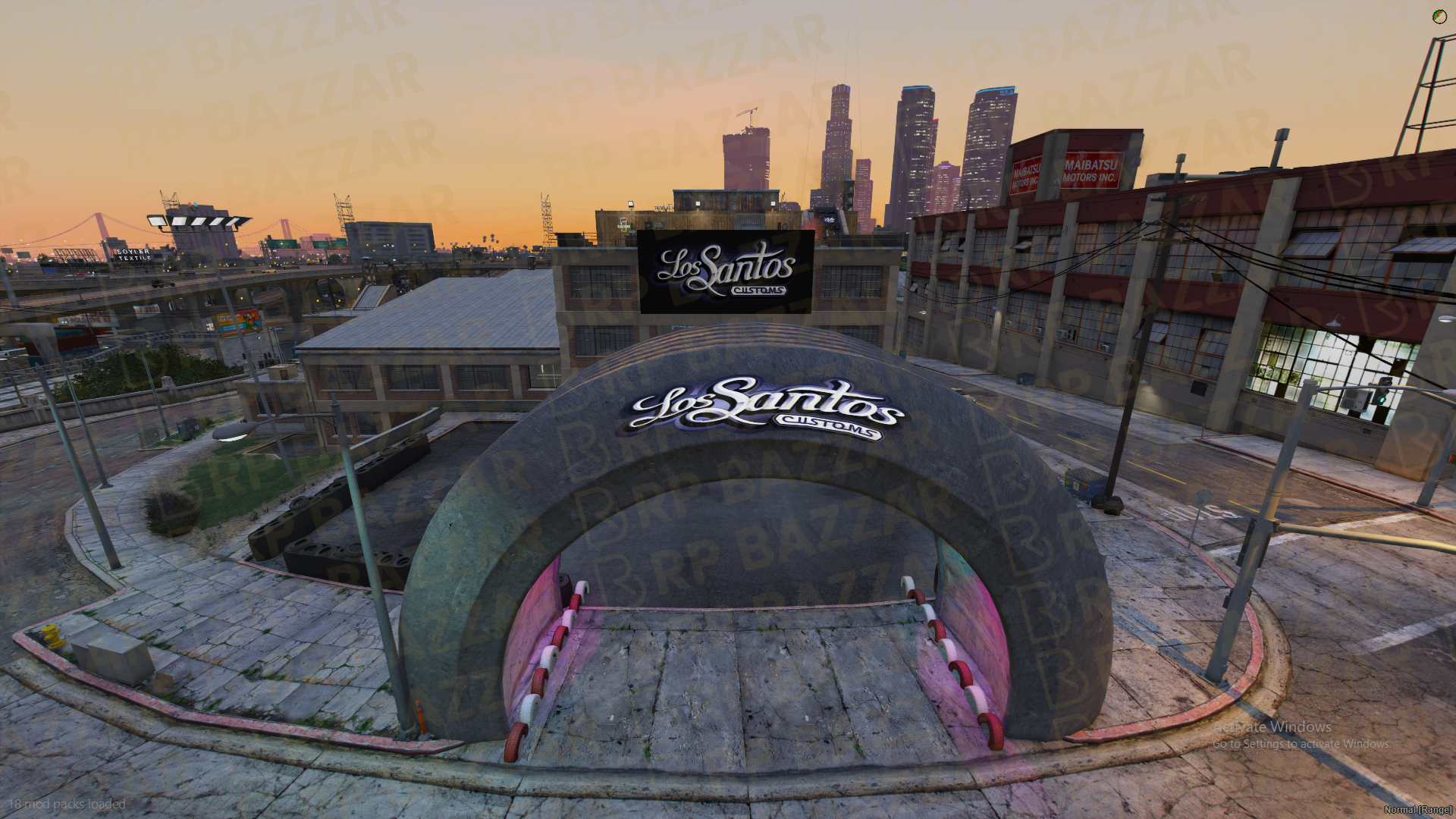 Exotic Mechanic Shop FiveM MLO — GTA RP Interior — ESX QB QBOX — RPBazzar