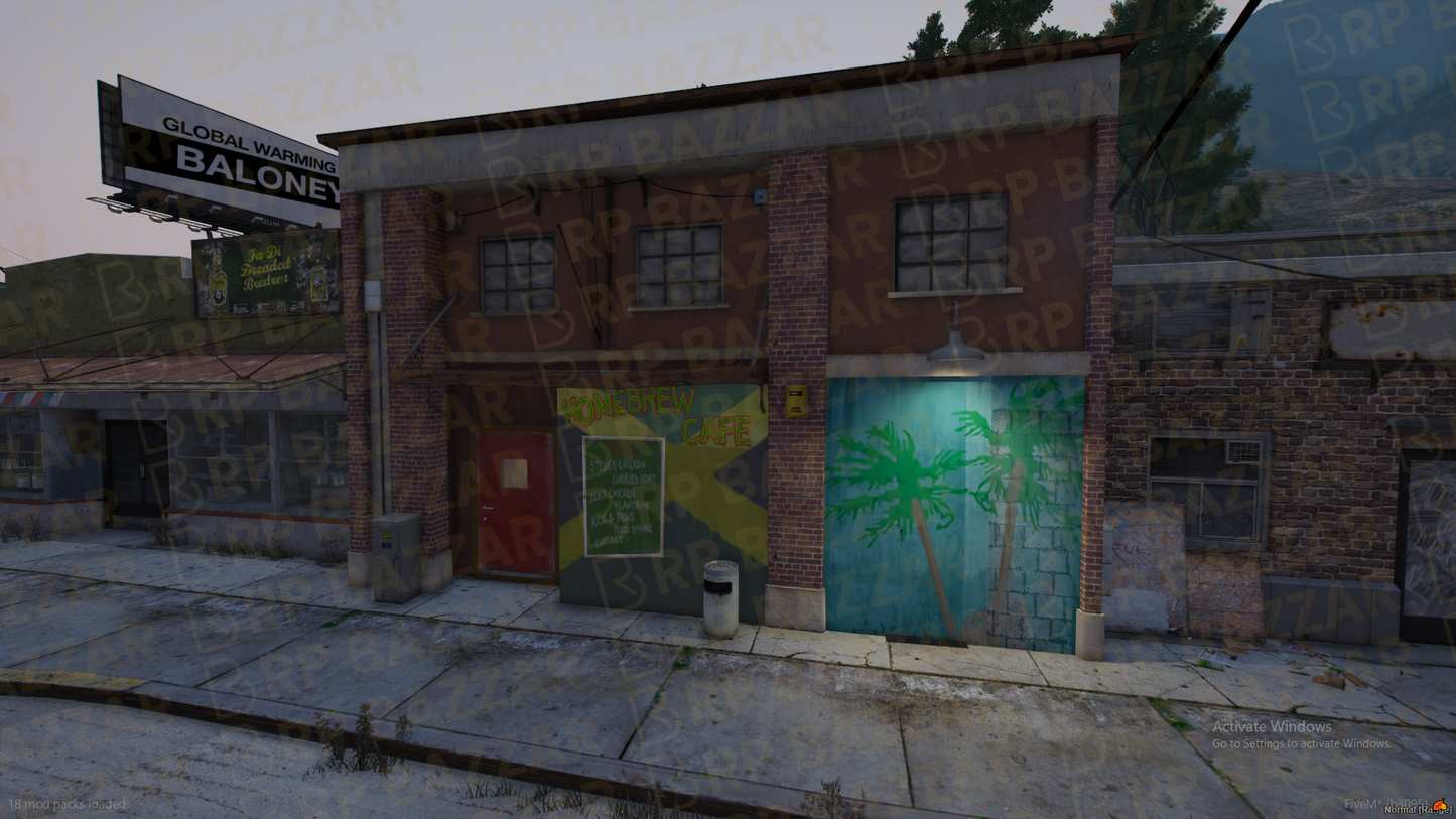 Neon Bar FiveM MLO — GTA RP Interior — ESX QB QBOX — RPBazzar