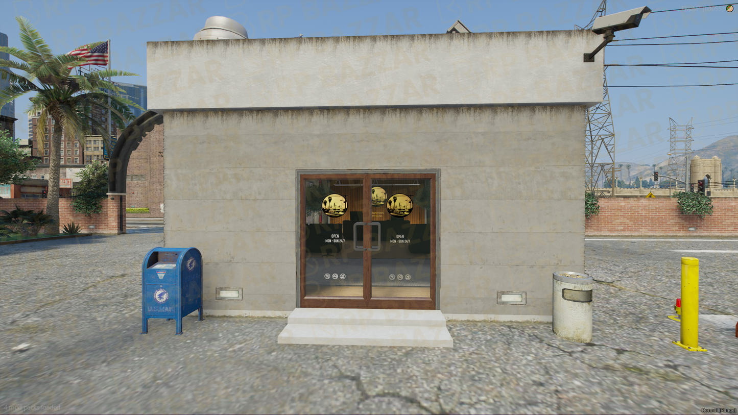 Fenced Impound Lot FiveM MLO — GTA RP Interior — ESX QB QBOX — RPBazzar