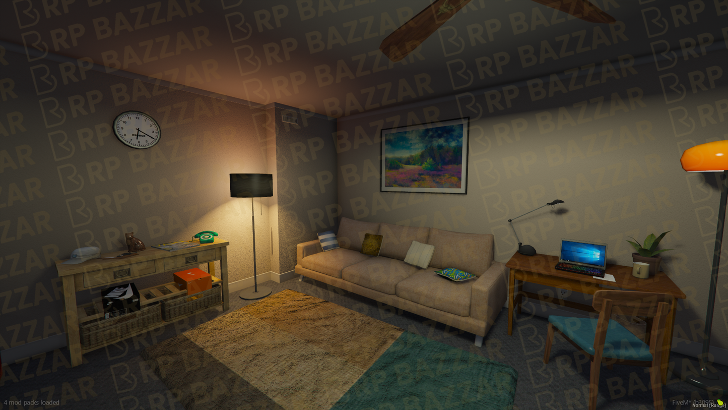 Neon Motel FiveM MLO — GTA RP Interior — ESX QB QBOX — RPBazzar