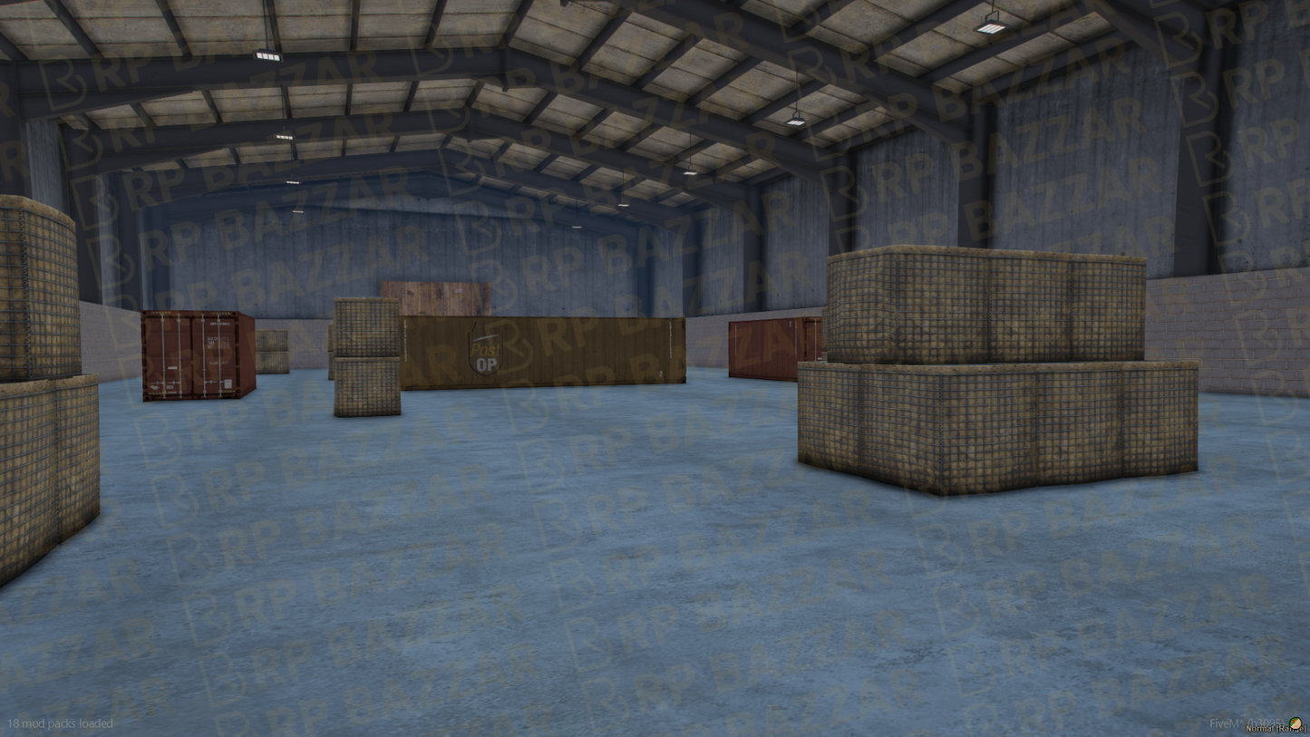 Urban Arena FiveM MLO — GTA RP Interior — ESX QB QBOX — RPBazzar