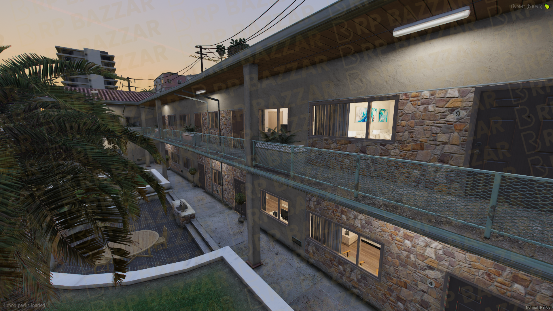 Classic Motel FiveM MLO — GTA RP Interior — ESX QB QBOX — RPBazzar