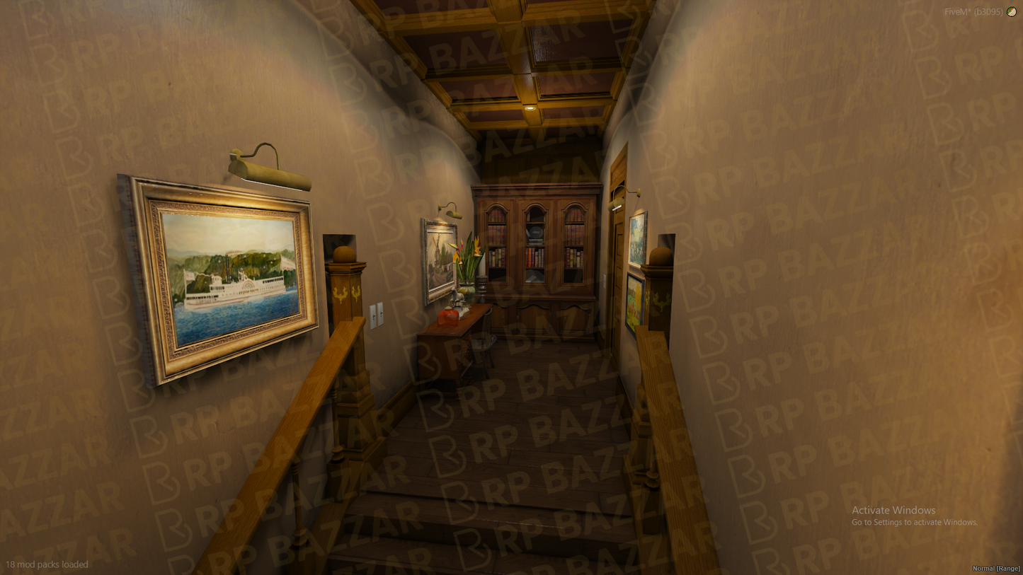 Upscale House FiveM MLO — GTA RP Interior — ESX QB QBOX — RPBazzar
