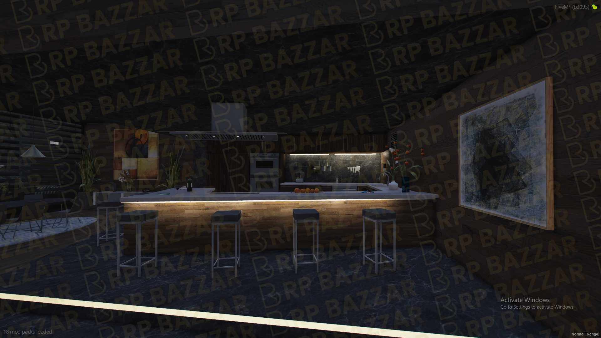 Custom Mansion FiveM MLO — GTA RP Interior — ESX QB QBOX — RPBazzar