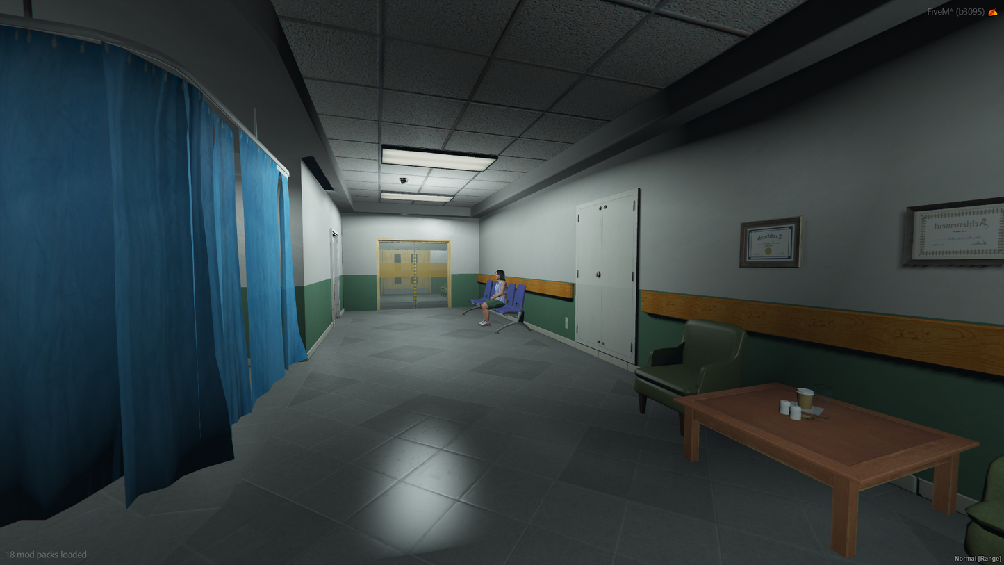 Community Hospital FiveM MLO — GTA RP Interior — ESX QB QBOX — RPBazzar