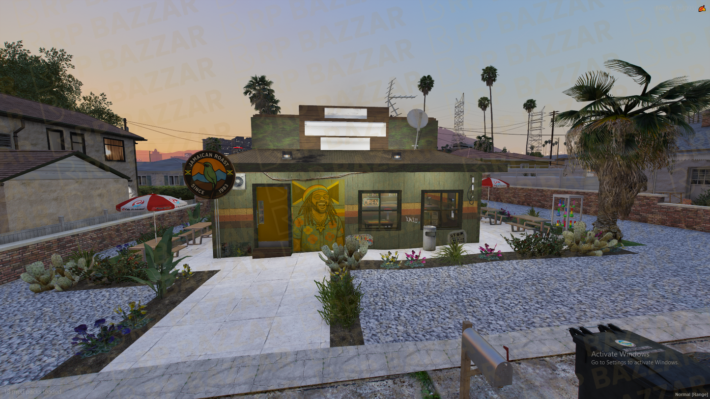Mega Cantina FiveM MLO — GTA RP Interior — ESX QB QBOX — RPBazzar