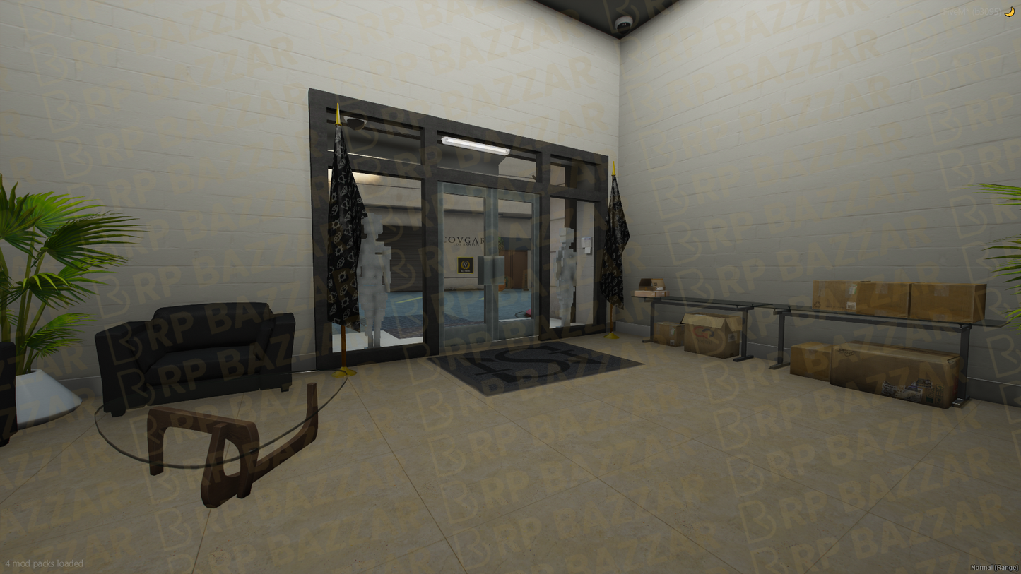 Downtown Shopping Mall FiveM MLO — GTA RP Interior — ESX QB QBOX — RPBazzar