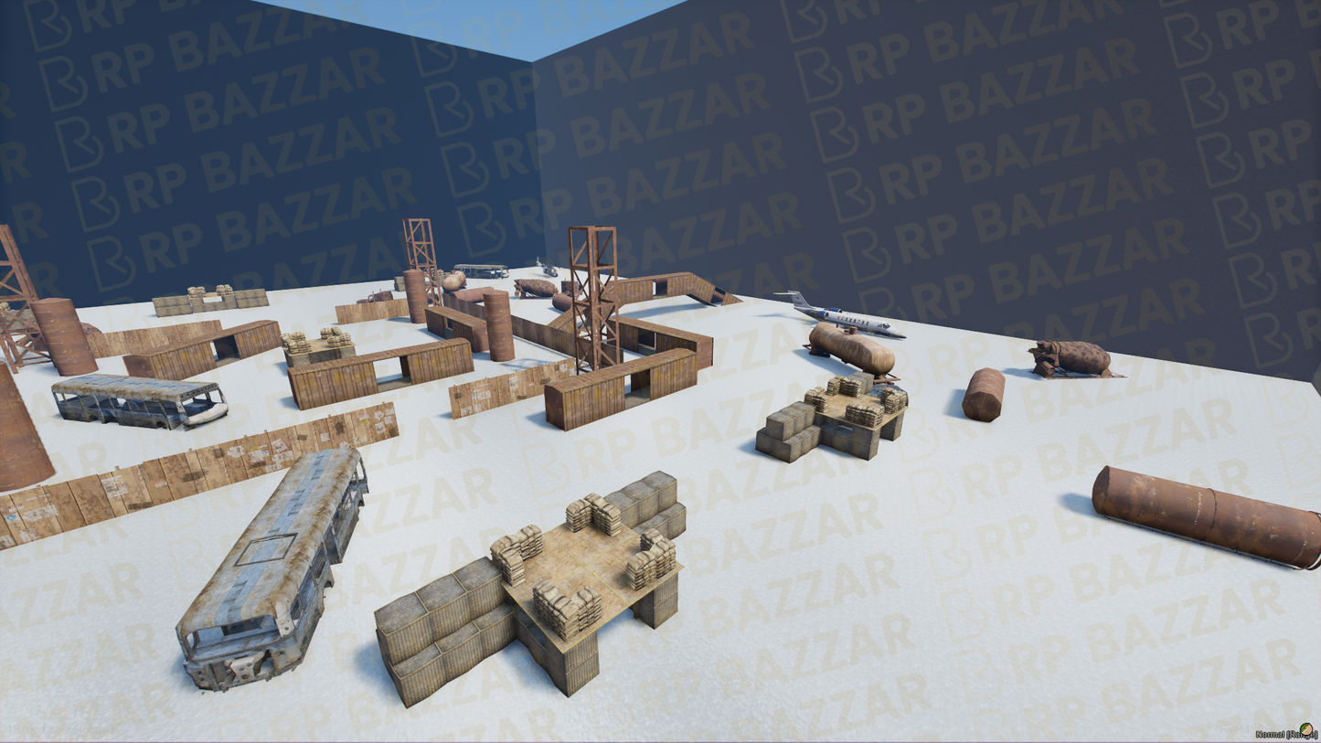 Elite Arena FiveM MLO — GTA RP Interior — ESX QB QBOX — RPBazzar