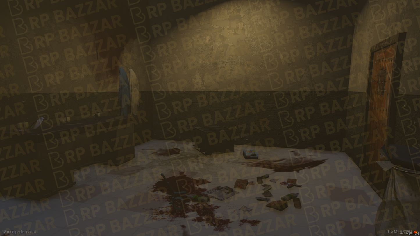 Clandestine Secret Place FiveM MLO — GTA RP Interior — ESX QB QBOX — RPBazzar
