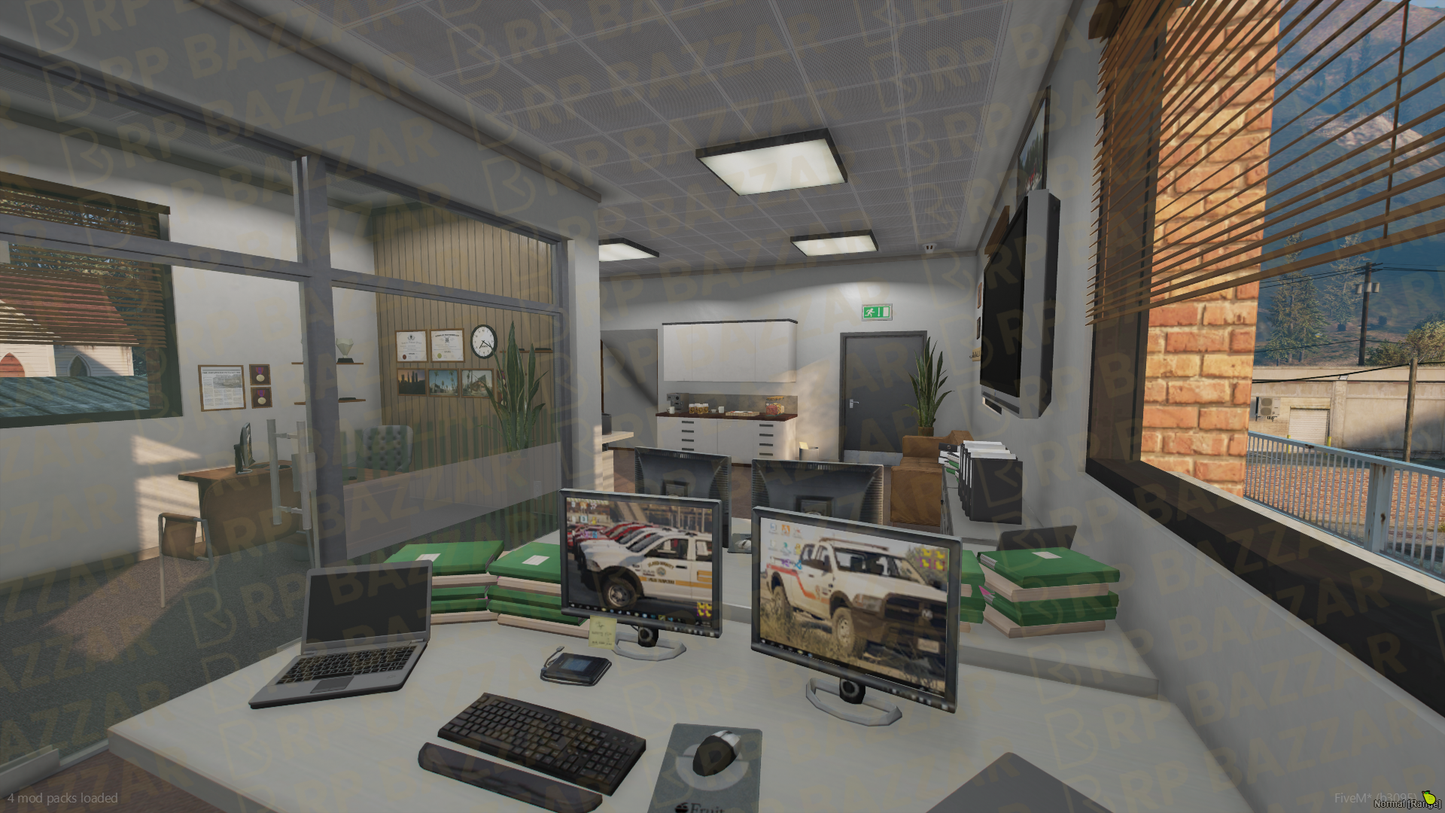 Lakeside Fire Department FiveM MLO — GTA RP Interior — ESX QB QBOX — RPBazzar