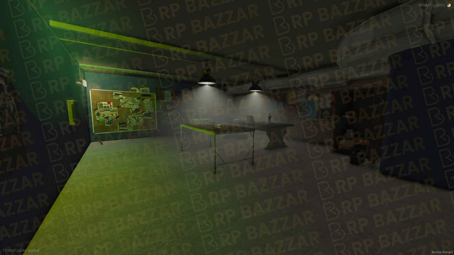 Vintage Restaurant FiveM MLO — GTA RP Interior — ESX QB QBOX — RPBazzar
