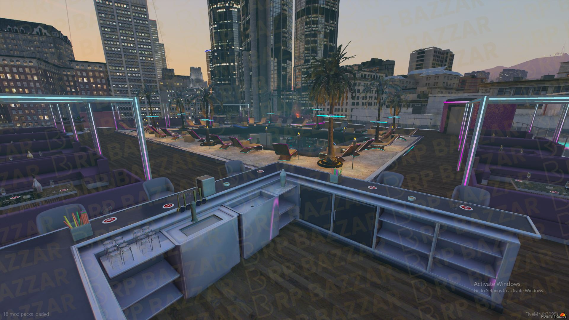 Highrise Nightclub FiveM MLO — GTA RP Interior — ESX QB QBOX — RPBazzar