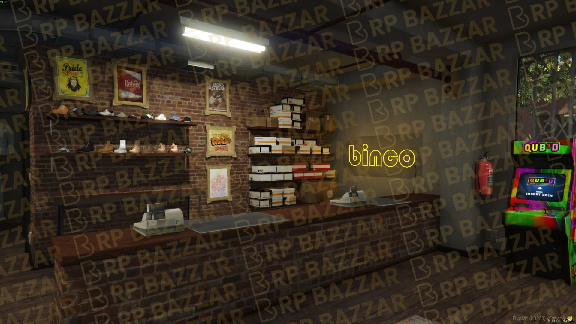 Premium Clothing Store FiveM MLO — GTA RP Interior — ESX QB QBOX — RPBazzar
