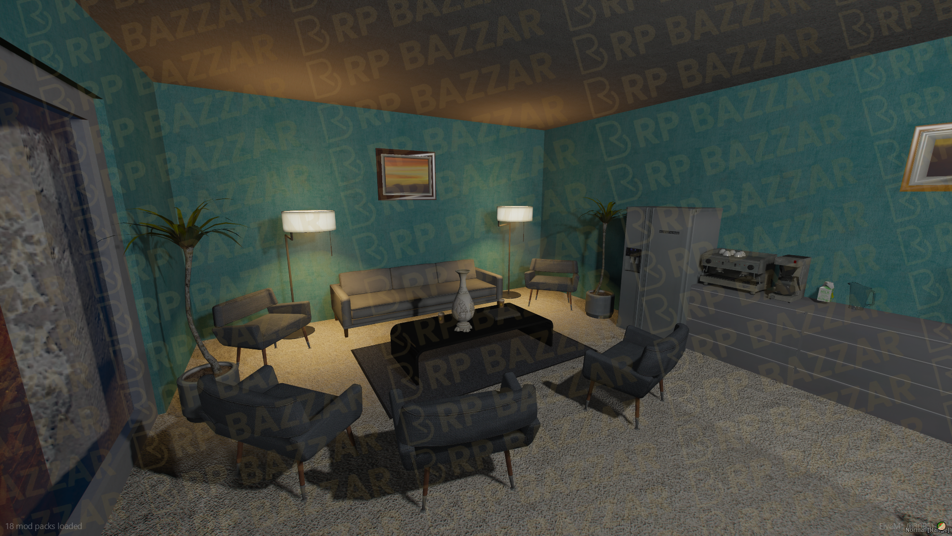 Dark Secret Location FiveM MLO — GTA RP Interior — ESX QB QBOX — RPBazzar