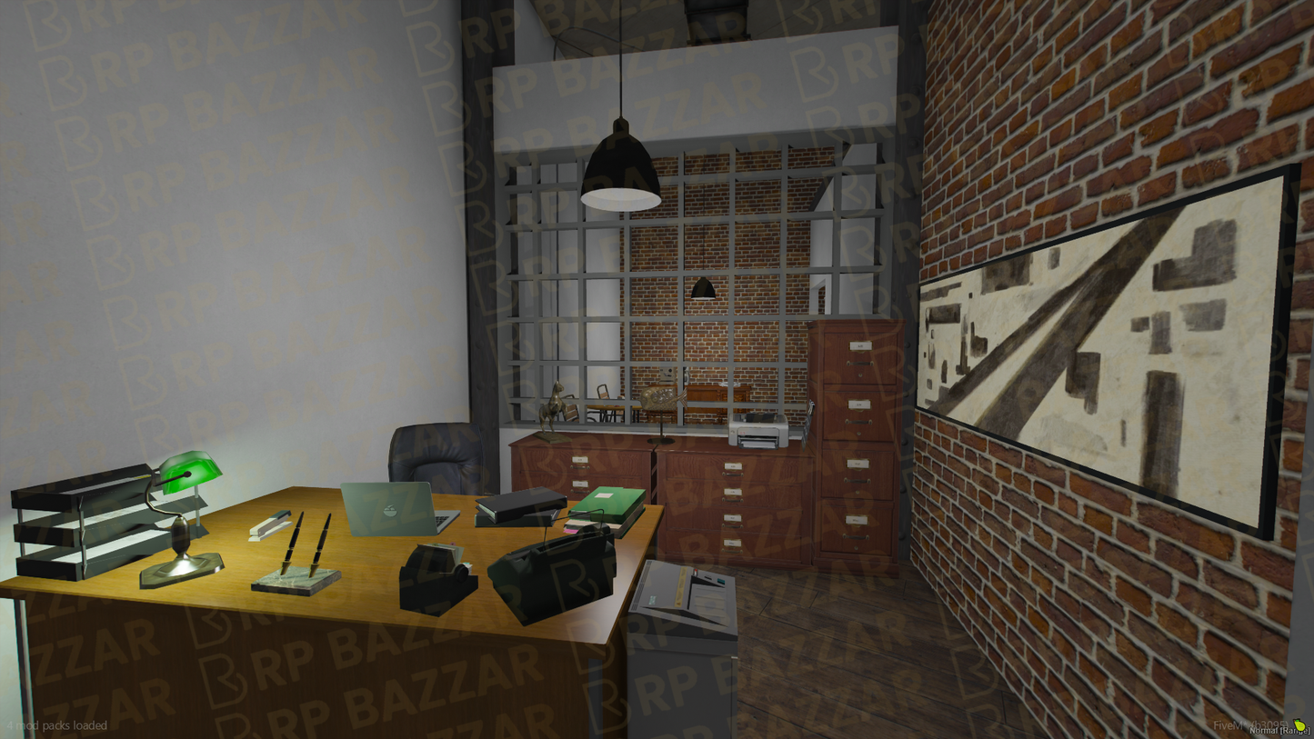 Neon Pawn Shop FiveM MLO — GTA RP Interior — ESX QB QBOX — RPBazzar