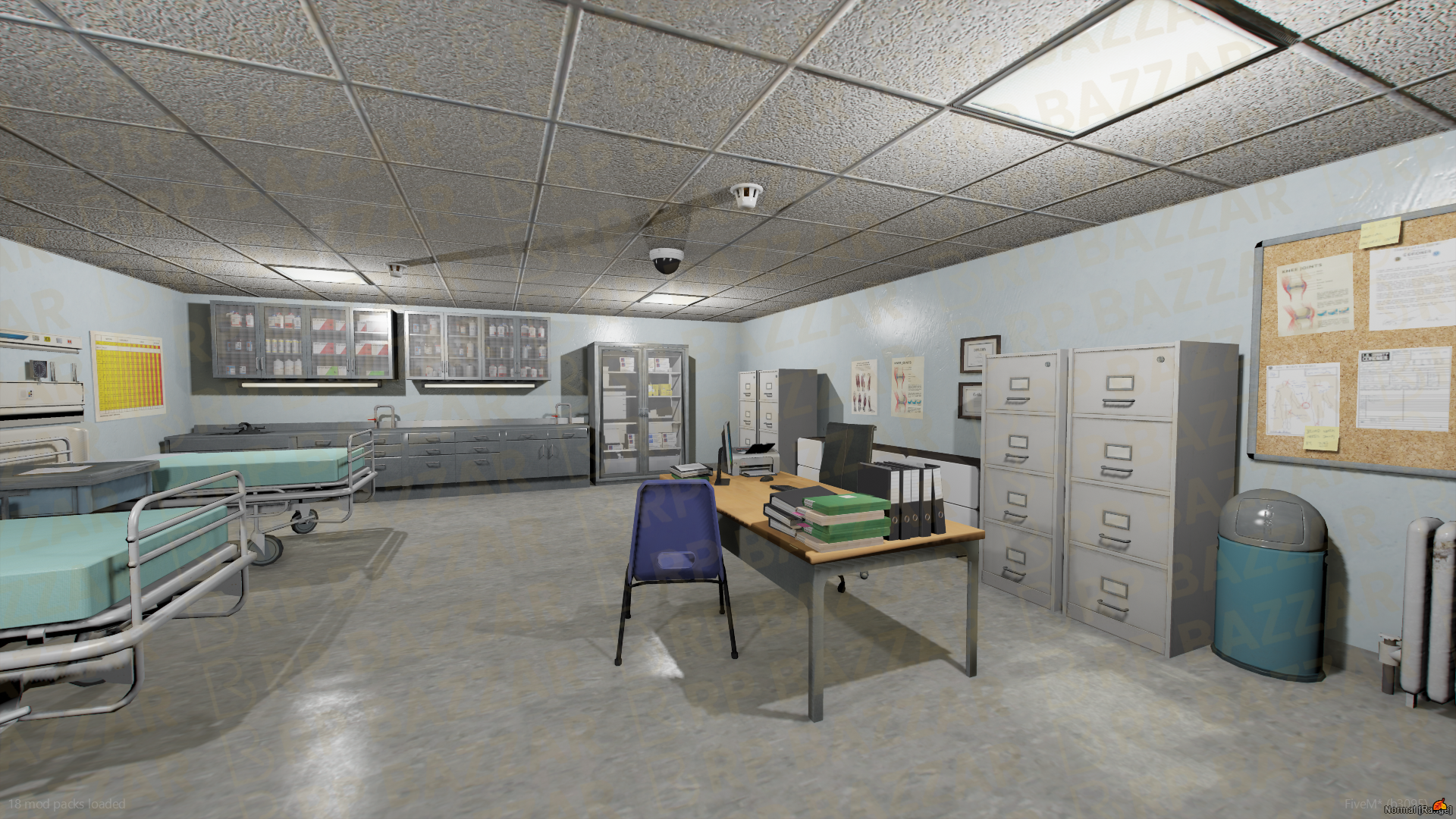 Riverside Hospital FiveM MLO — GTA RP Interior — ESX QB QBOX — RPBazzar
