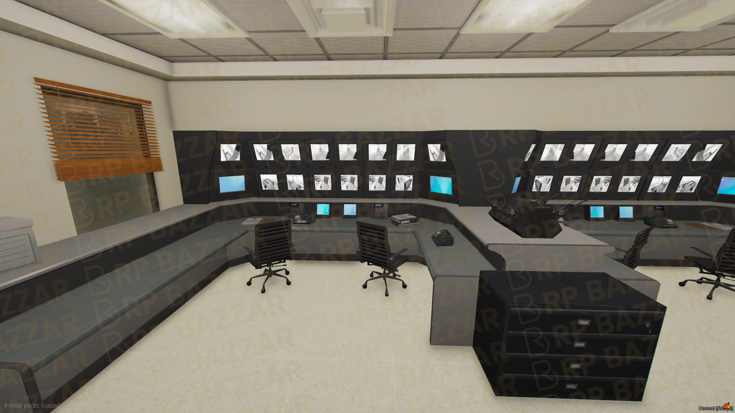 Guardian Police Station FiveM MLO — GTA RP Interior — ESX QB QBOX — RPBazzar