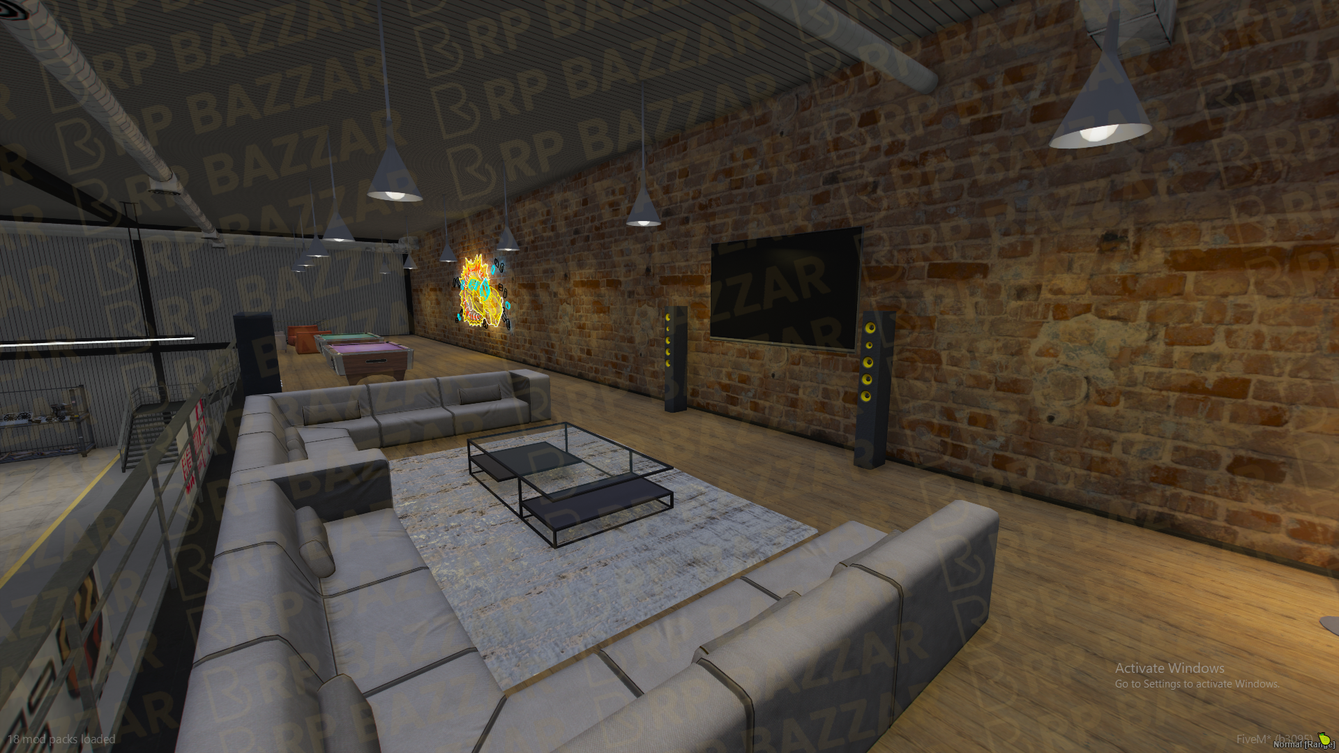 Elite Mechanic Shop FiveM MLO — GTA RP Interior — ESX QB QBOX — RPBazzar