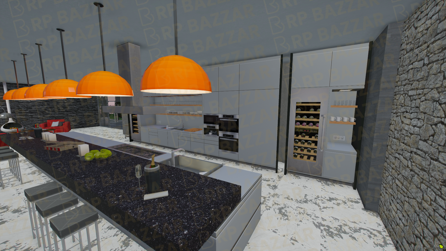 Suburban House FiveM MLO — GTA RP Interior — ESX QB QBOX — RPBazzar