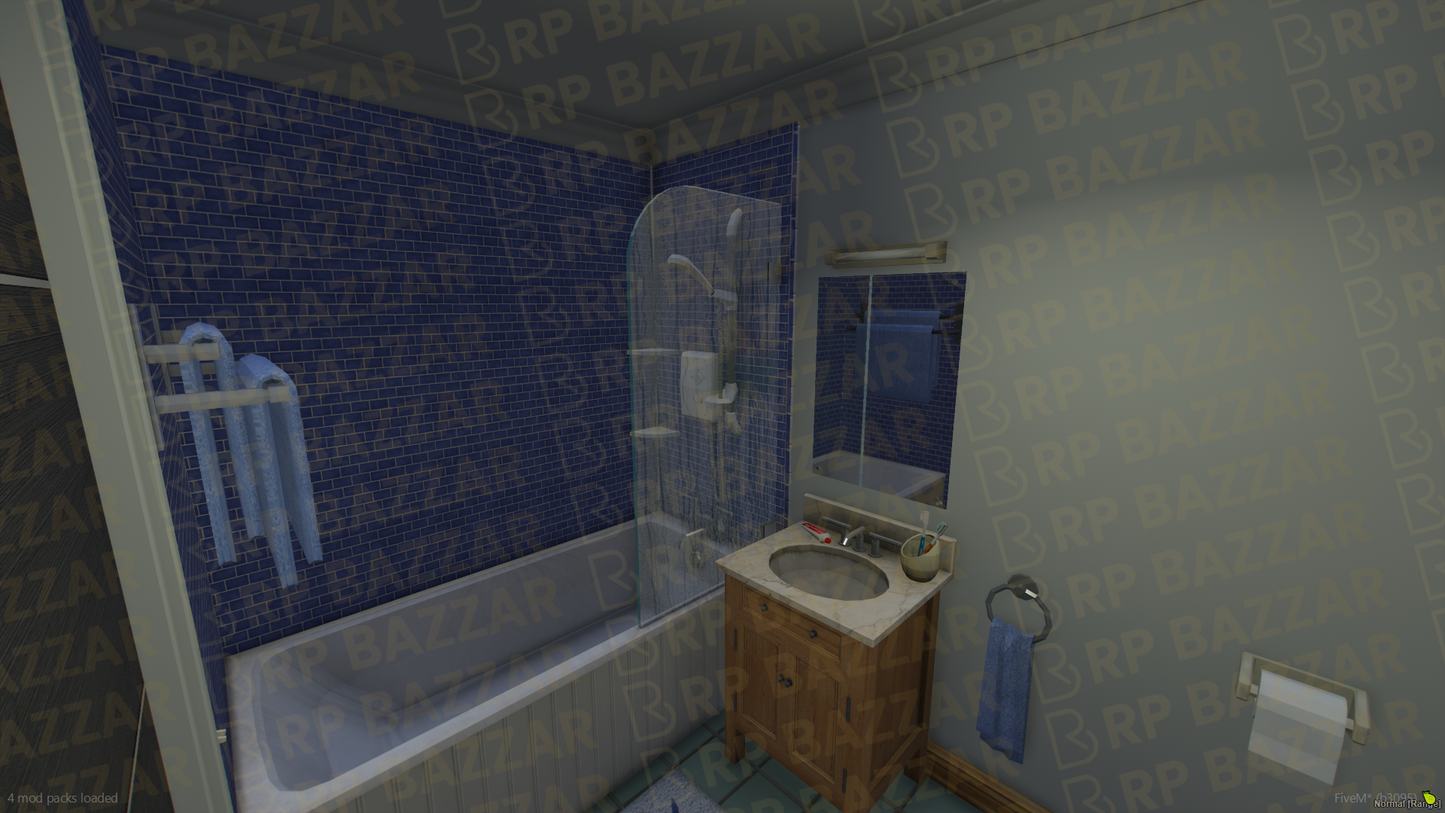 Suburban Housing Shell FiveM MLO — GTA RP Interior — ESX QB QBOX — RPBazzar