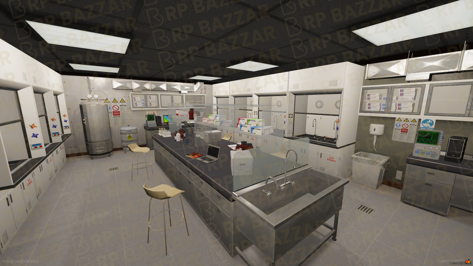 Modern School & University FiveM MLO — GTA RP Interior — ESX QB QBOX — RPBazzar