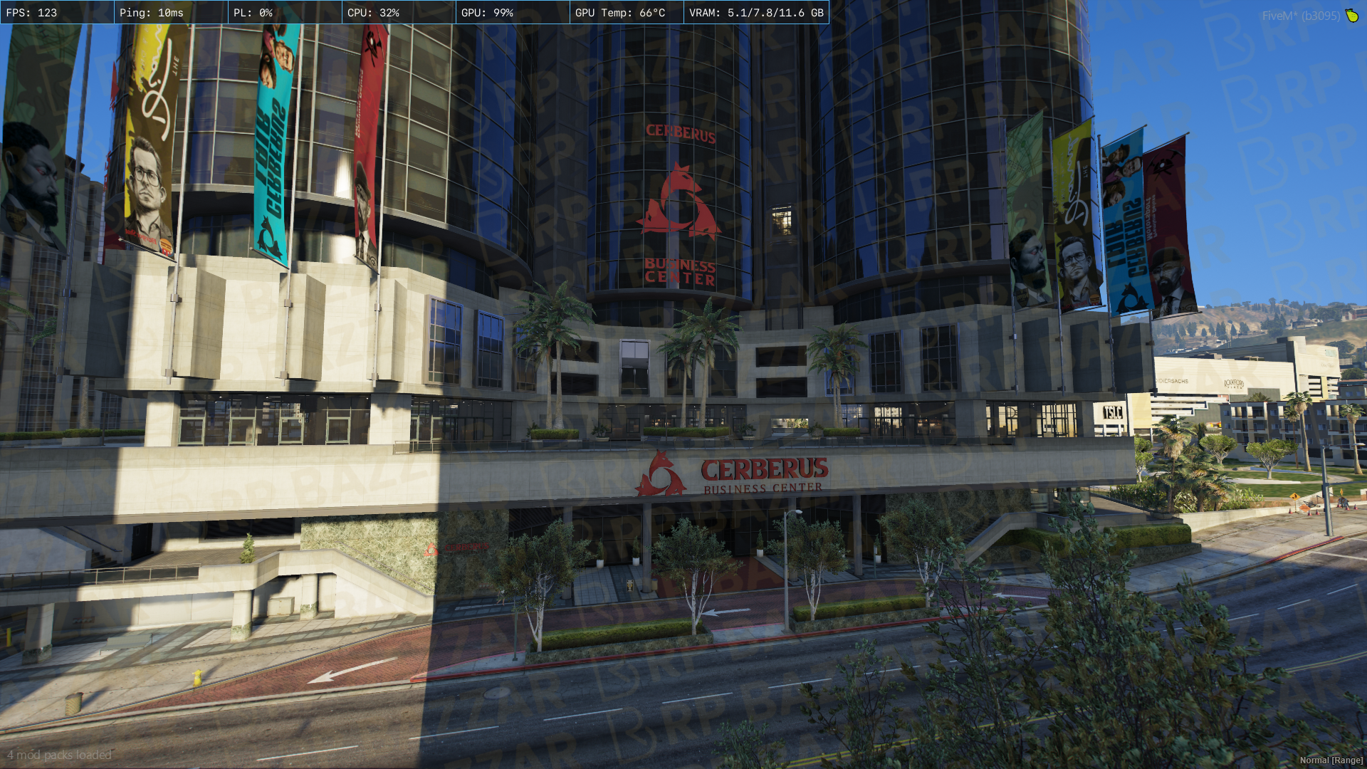 Skyline Office FiveM MLO — GTA RP Interior — ESX QB QBOX — RPBazzar