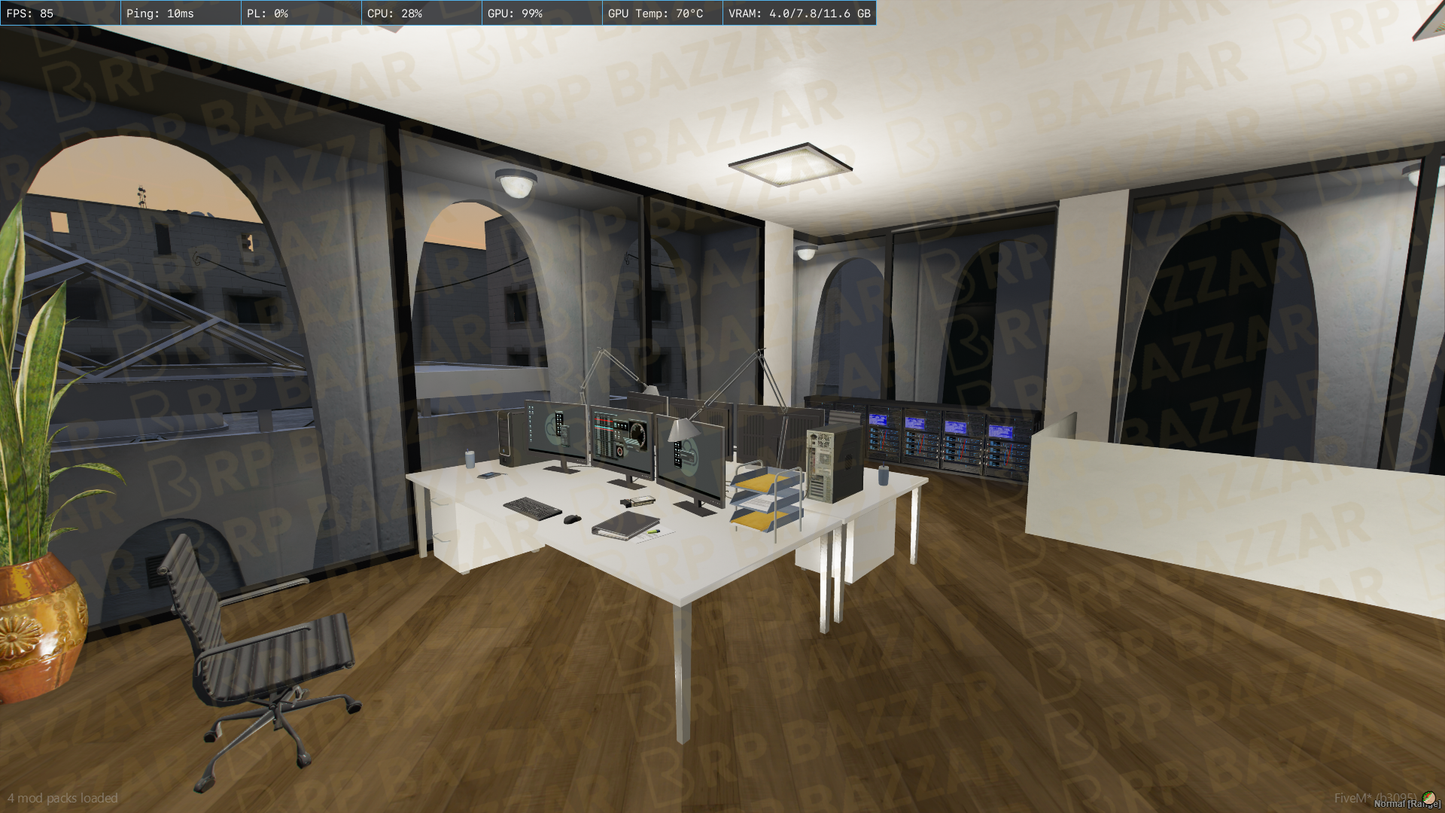 Elite Office FiveM MLO — GTA RP Interior — ESX QB QBOX — RPBazzar