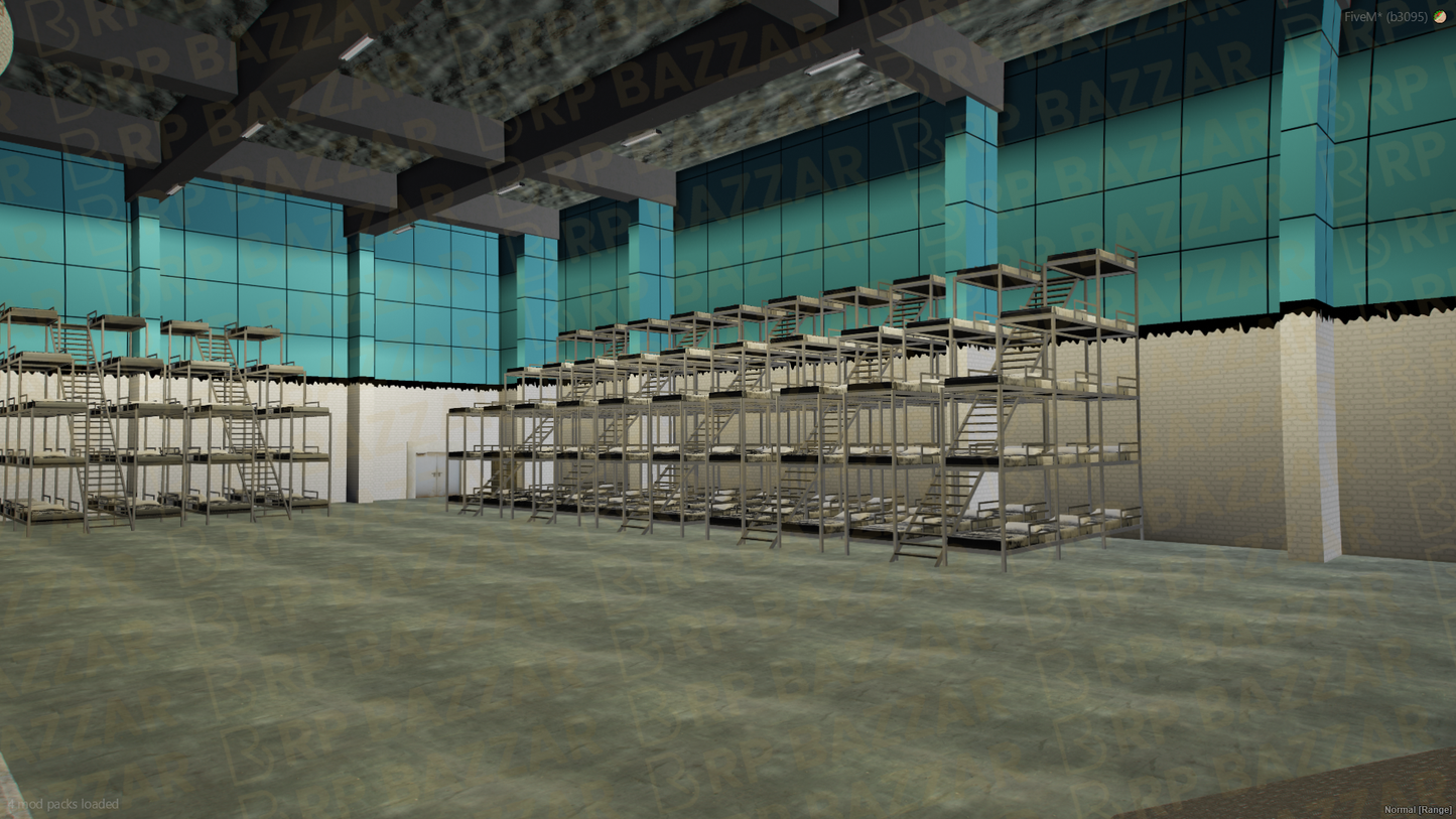 Indoor Sports Court FiveM MLO — GTA RP Interior — ESX QB QBOX — RPBazzar