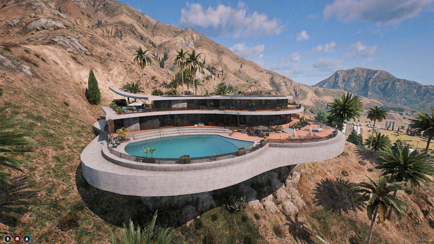 Grand Mansion FiveM MLO — GTA RP Interior — ESX QB QBOX — RPBazzar