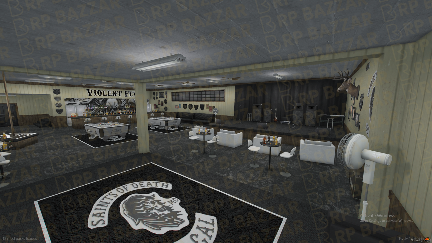 Vagos Gang Stash House FiveM MLO — GTA RP Interior — ESX QB QBOX — RPBazzar