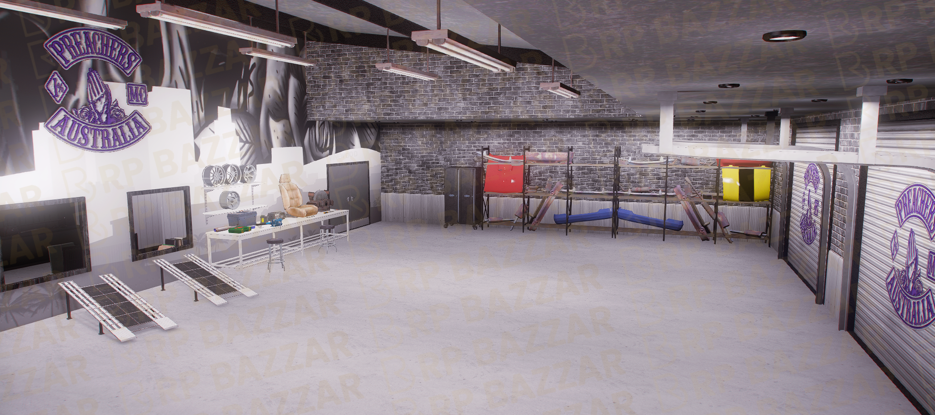 Mega Gang Estate FiveM MLO — GTA RP Interior — ESX QB QBOX — RPBazzar