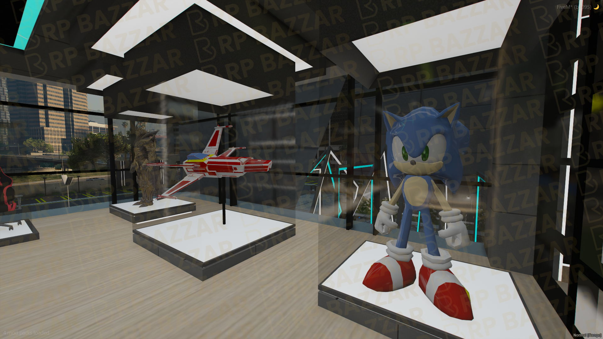 Mega Shopping Mall FiveM MLO — GTA RP Interior — ESX QB QBOX — RPBazzar