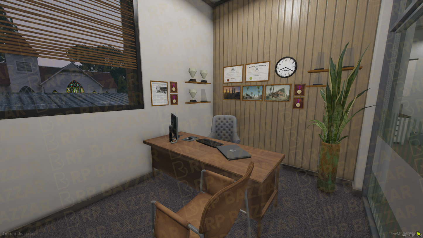 Frontline Fire Department FiveM MLO — GTA RP Interior — ESX QB QBOX — RPBazzar