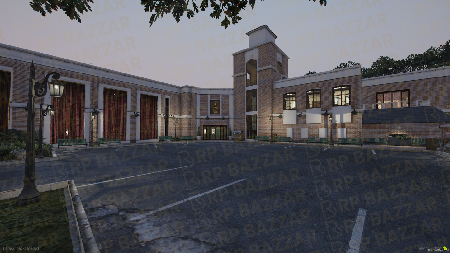 Official City Hall FiveM MLO — GTA RP Interior — ESX QB QBOX — RPBazzar