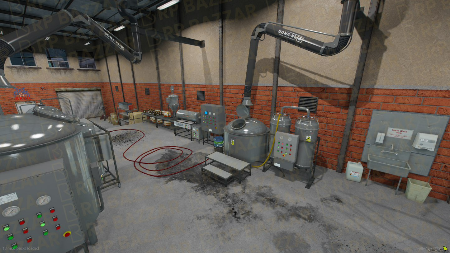 Toxic Drug Lab FiveM MLO — GTA RP Interior — ESX QB QBOX — RPBazzar